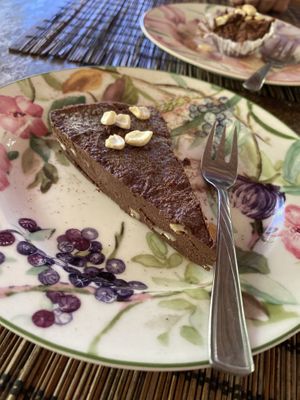 Choco vegan dessert at Aiona in Abang