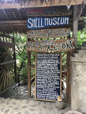 Entrance  at Aiona in Abang