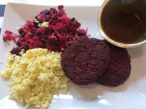 Lunch set. at Go Healthy in Krakow