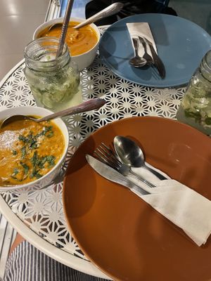   at Govinda's Restaurant in Krabi