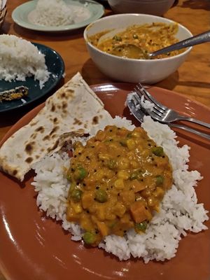 Veg madras at Govinda's Restaurant in Krabi