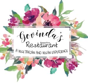 This is the logo of the restaurant, when you see it in a sign, that's where the ship is. at Govinda's Restaurant in Krabi