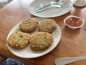   at Govinda's Restaurant in Krabi