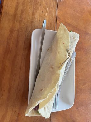   at Govinda's Restaurant in Krabi