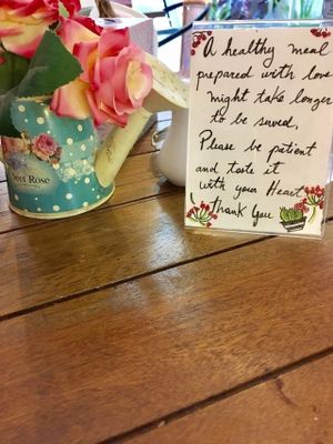 atmosphere was relaxing at Govinda's Restaurant in Krabi