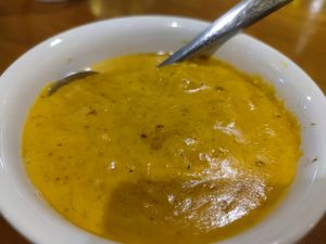 Masala fake chicken at Govinda's Restaurant in Krabi