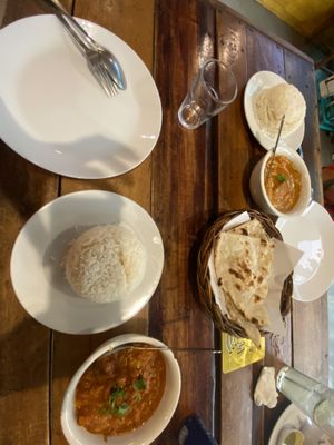   at Govinda's Restaurant in Krabi