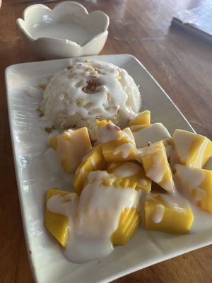   at Govinda's Restaurant in Krabi