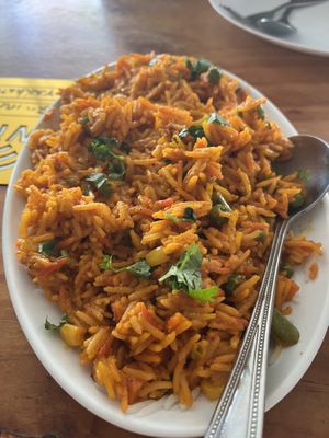   at Govinda's Restaurant in Krabi