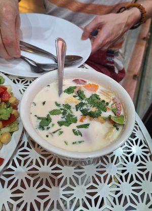 Tom Kha Soup at Govinda's Restaurant in Krabi