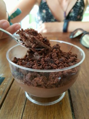 Best Pudding Ever at Govinda's Restaurant in Krabi