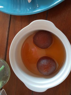 dessert at Govinda's Restaurant in Krabi