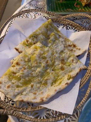 Aloo naan  at Govinda's Restaurant in Krabi