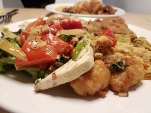 Diner at Loff Restaurant in Breda