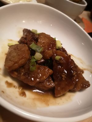 Amazing tempeh at Loff Restaurant in Breda