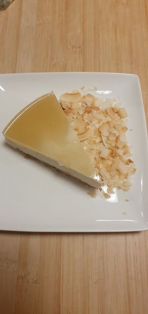 Lemon pie at Loff Restaurant in Breda