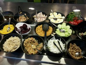 Buffet  at B-CREK Restaurant in Olot