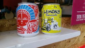 Fair trade soft drinks at Club Mexicana - Camden in North West London