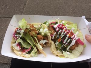 Tofish tacos  at Club Mexicana - Camden in North West London