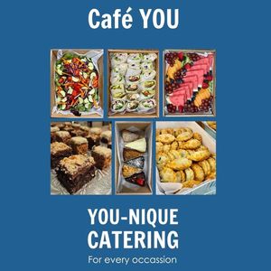 We cater to our vegan and gluten free friends! at Cafe YOU in Cape Coral