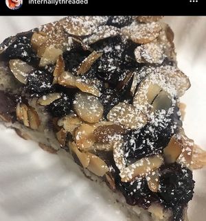 GF blueberry tart  at Cafe YOU in Cape Coral