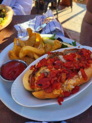 impossible meatballs at Peekaboo Canyon Wood Fired Kitchen in Kanab