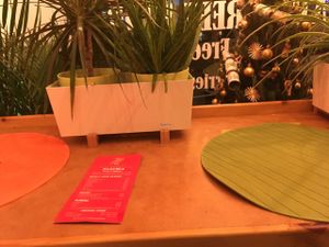 interior at The  Pakora Bar in Edinburgh