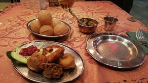  at The  Pakora Bar in Edinburgh