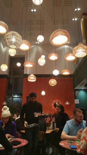  at The  Pakora Bar in Edinburgh