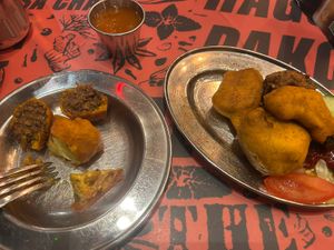   at The  Pakora Bar in Edinburgh