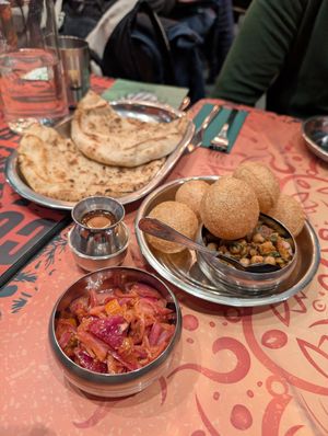  at The  Pakora Bar in Edinburgh