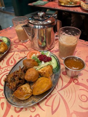  at The  Pakora Bar in Edinburgh