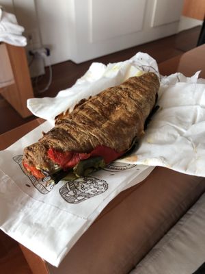 Vegan Croissant Sandwich  at Pasticceria Ponte delle Paste in Venice