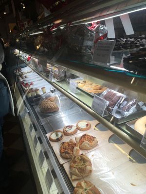 Display case at Pasticceria Ponte delle Paste in Venice
