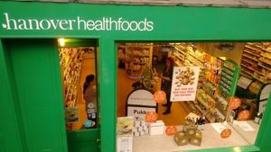 exterior at Hanover Healthfoods in Edinburgh