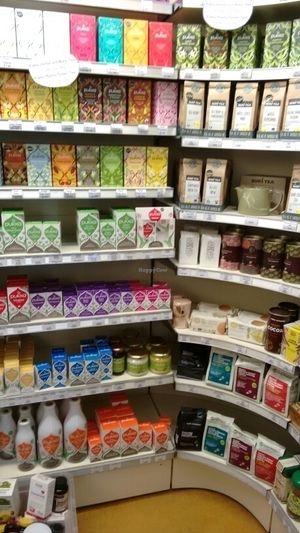 herbal teas at Hanover Healthfoods in Edinburgh
