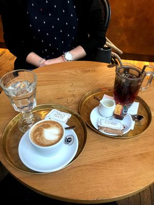 soya latte at Mondieu - Laurinska in Bratislava