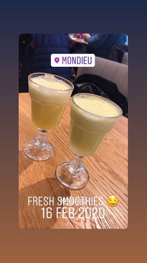 Tasty smoothies  at Mondieu - Laurinska in Bratislava