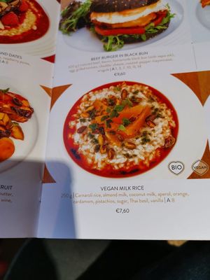 Menu at Mondieu - Laurinska in Bratislava