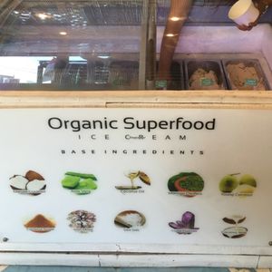 icecream  at ShiBoo Organic Superfood Cafe in Kerobokan Kelod