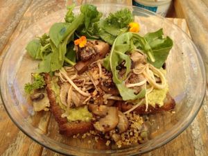 Magic mushies  at Pickled & Pressed in The Junction