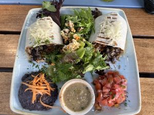 Vegane Enchilada  at El Burro in Mainz