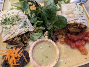 Enchiladas mit planted Chicken at El Burro in Mainz