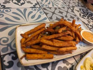 Süßkartoffeln at El Burro in Mainz