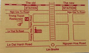 vegetarian food at Trung Tuyet in Ninh Binh