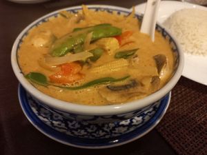 Red curry at Thai Orchid  in Ramsgate