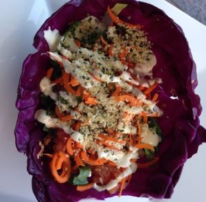 Da Purp Burrito at HI Raw Organics - Pop-up in Honolulu