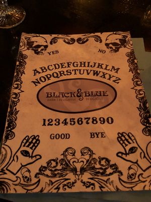 Menu at Black & Blue in Easton