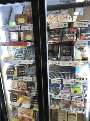 Cheese selection  at HelaVegan in Gothenburg