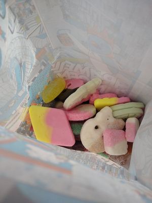 Vegan pic 'n' mix! at HelaVegan in Gothenburg